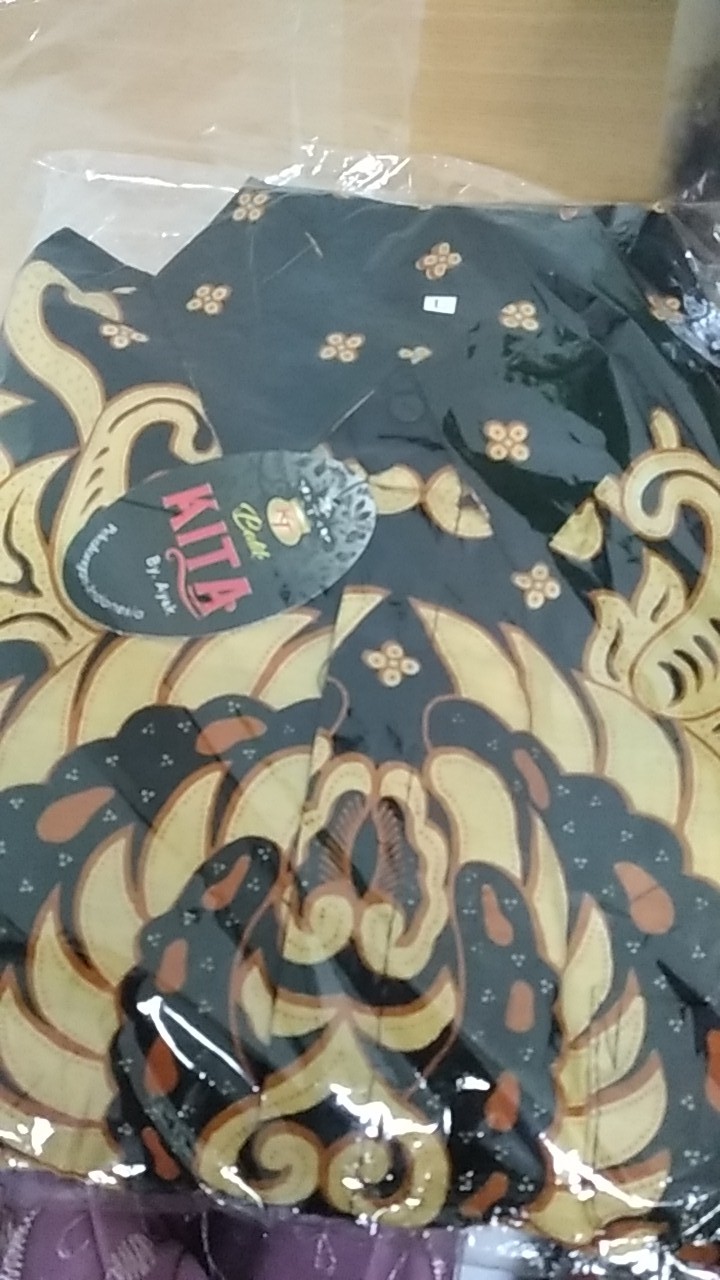 Cahaya Batik Etnic Kemeja Pekalongan Sogan Kemeja Batik