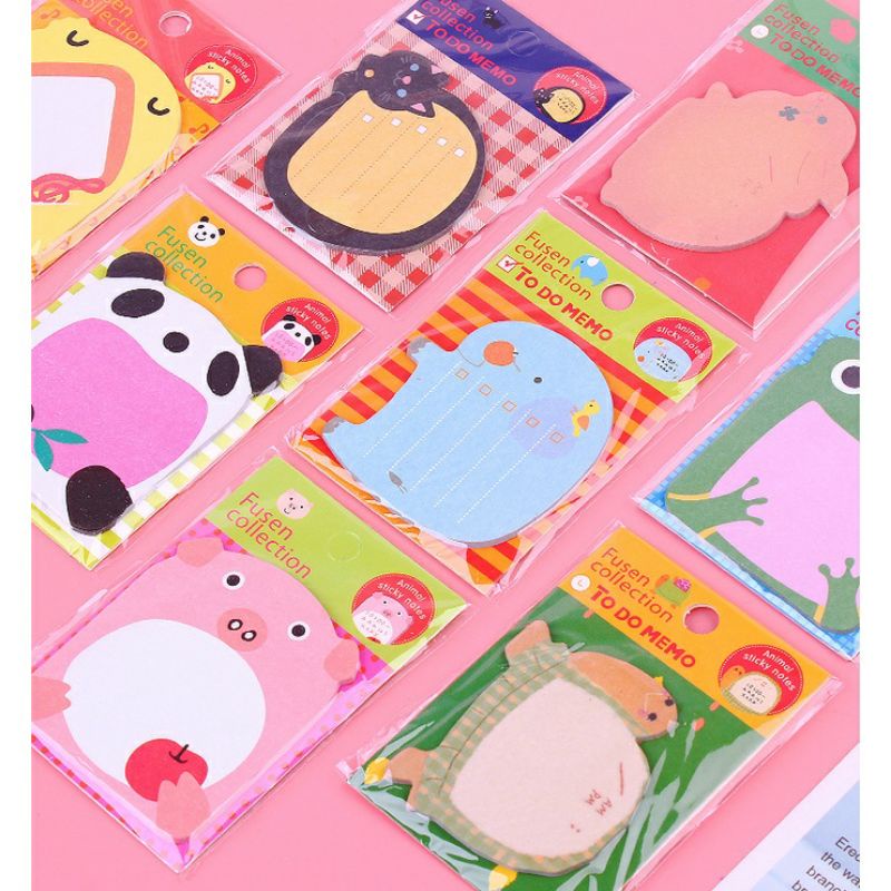 

STICKY NOTE MOTIF ANIMAL / STICKY NOTES PENANDA HALAMAN