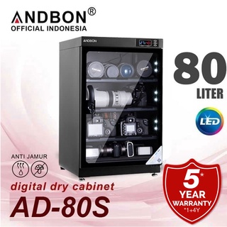 Dry Box Dry Cabinet ANDBON AD-80S Digital Drybox Drycabinet 80 liter