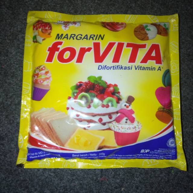 

ForVita Margarin 200gr sach/SATUAN