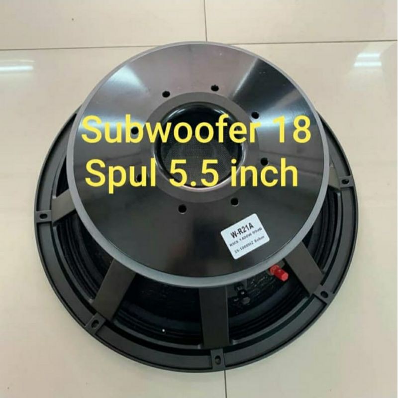 SPEAKER SUBWOOFER APOLLO SPUL 5.5 INCH 1400 RMS