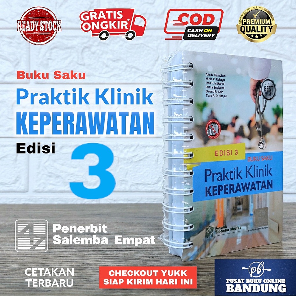 Jual Buku Saku Praktik Klinik Keperawatan Edisi 3 Nic Noc Sdki Siki