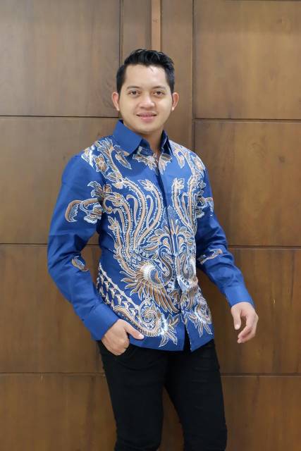 Kemeja batik solo lapis furing ori sragenan