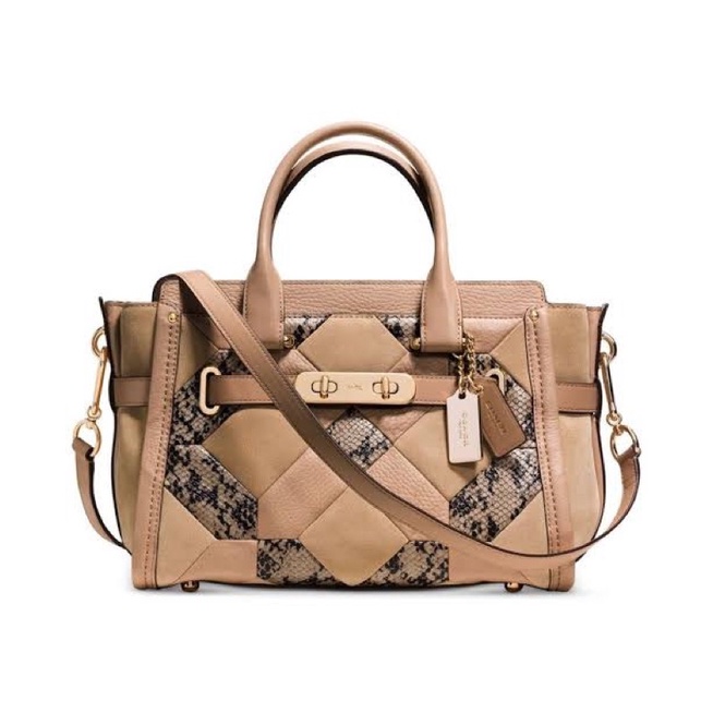 coach swagger 27 exotic patchwork