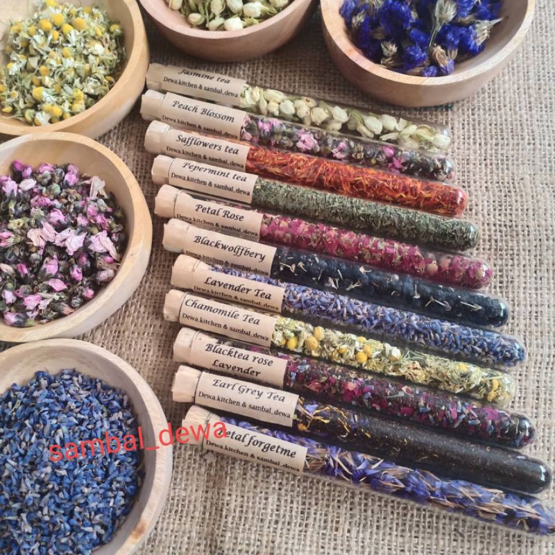 

Tea in tube/tea tube/flowers tea