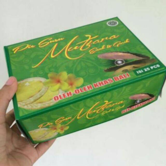 

(C.O.D) Pie susu original mutiara isi 25 / oleh oleh khas bali