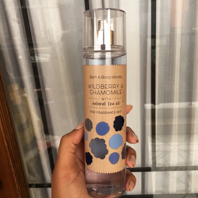 Jual BRAND NEW Bath and Body Works WILDBERRY & CHAMOMILE FRAGRANCE MIST