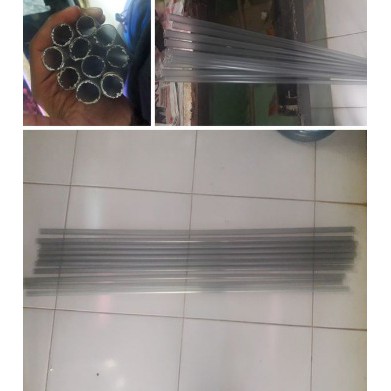 Pipa bening (50cm) untuk instalasi aquarium dan kolam