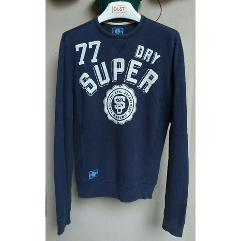 Superdry Vintage Hoodie Crewneck Second Bekas