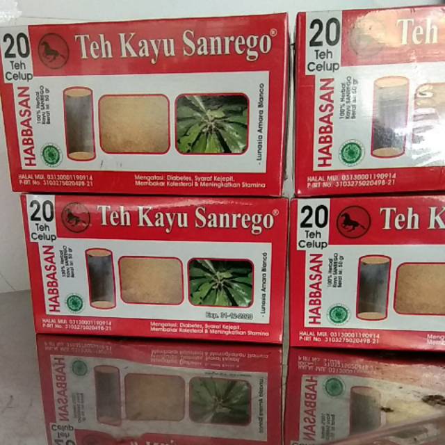 Teh Kayu Sanrego Isi 20sachet