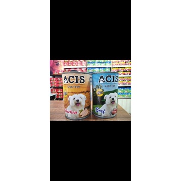 ACIS DOG FOOD KALENGAN 400GRM SALE MURAH