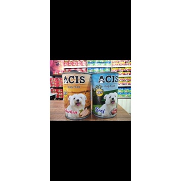 ACIS DOG FOOD KALENGAN 400GRM SALE MURAH