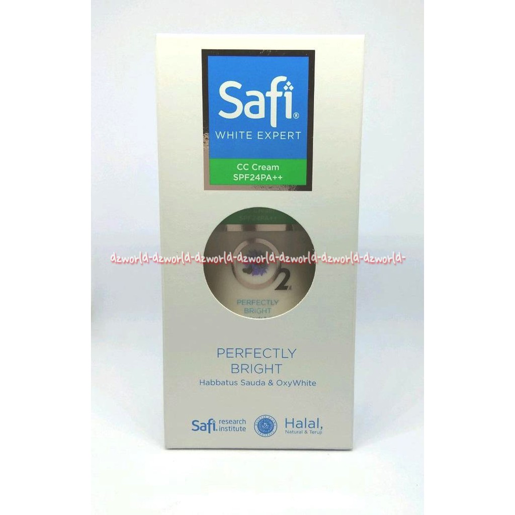 Safi White Expert CC Cream SPF24++ 20gr Krim Untuk Menutup Noda Pada Wajah