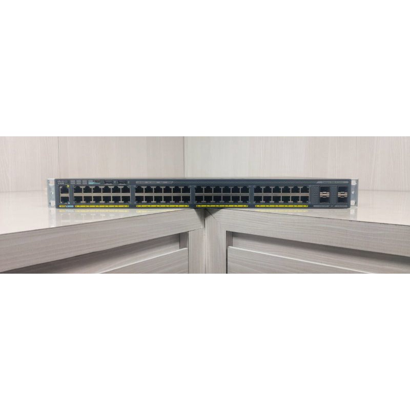 Cisco WS-C2960X-48LPS-L Catalyst 2960-X 48 GigE PoE 370W 4 x 1G SFP