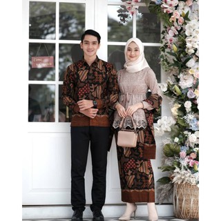 RAISA COUPLE BROKAT PRADA(Busan Wanita,Fashion,Sarimbit ...