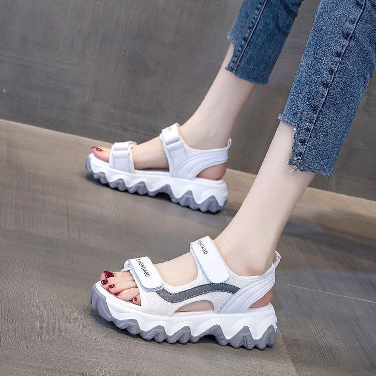 LKB 014 LKB OFFICIAL STORE ORIGINAL WEDGES SANDAL TALI WANITA KOREA IMPORT PREMIUM QUALITY