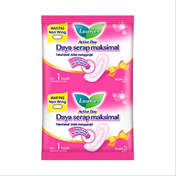 [PER PACK] Laurier Active Day Super Maxi Pas 1 Non Wing 1 PACK_Cerianti