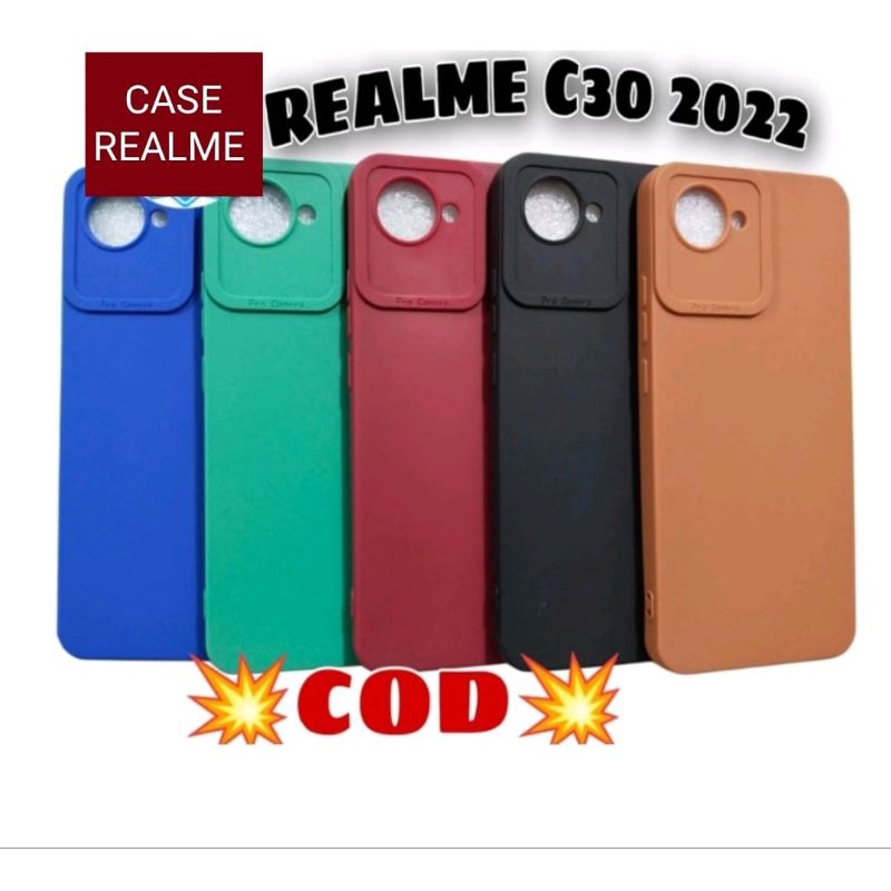 SLIKON/CASE SOFT TERBARU MACARON TIPE REALME C30-2022 MY CHOICE CASE