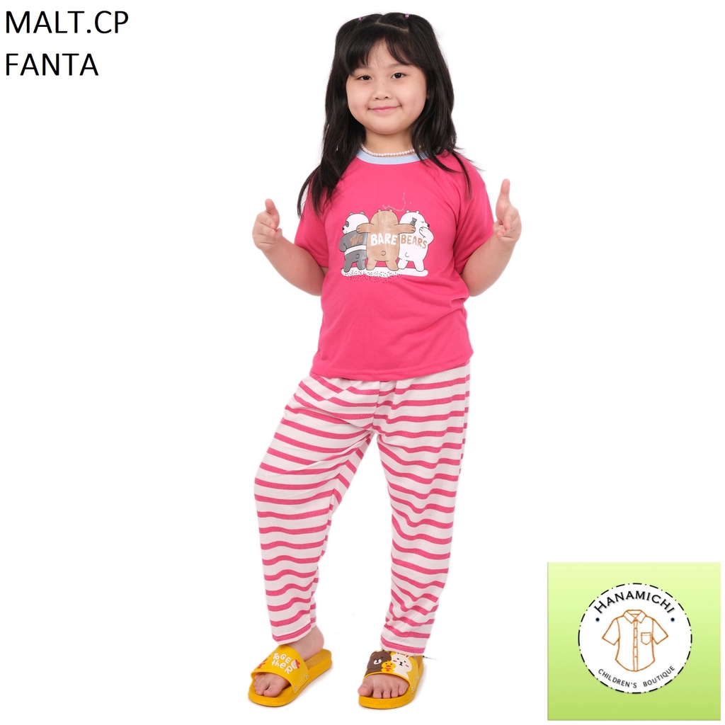 Hanamichi MALT.CP Baju Tidur Anak Lengan Pendek