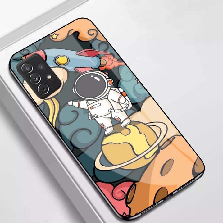 Softcase Glass Kaca For Samsung A52S A52 5G - K01 - Softcase Hp For Samsung A52 A52S 5G - Casing Hp 