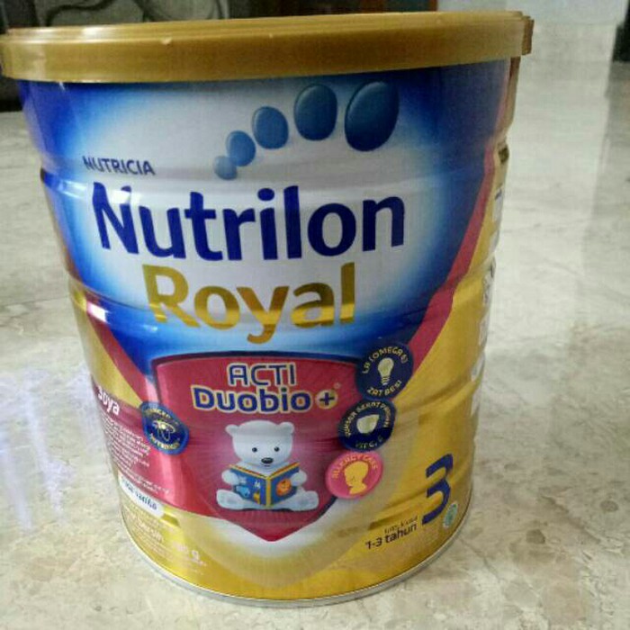 Susu Anak Nutrilon Royal Soya 3 Acti Duobio+ Rasa Vanila Isi 700g Kemasan Kaleng