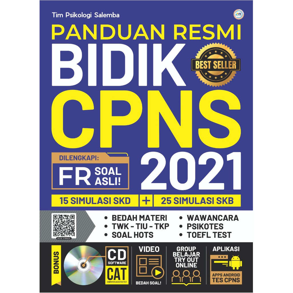 Buku Panduan Soal Hots Bidik Cpns 2021 Top Best Seller Bonus Cat Fr Soal Asli Tahun 2019 Shopee Indonesia