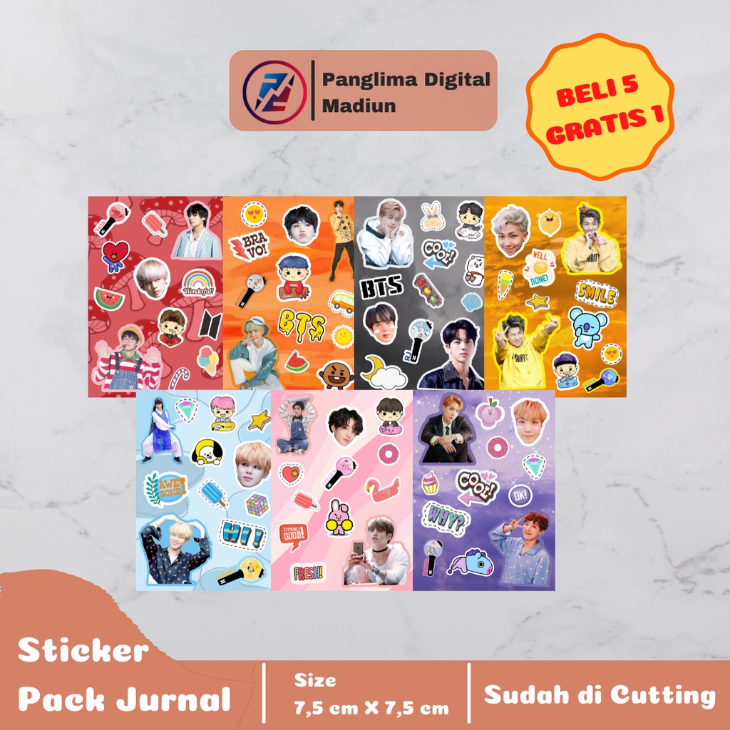 Sticker Bts Waterproof | Sticker Bts Aesthetic | Sticker Bts Case Hp | Sticker Bts Murah