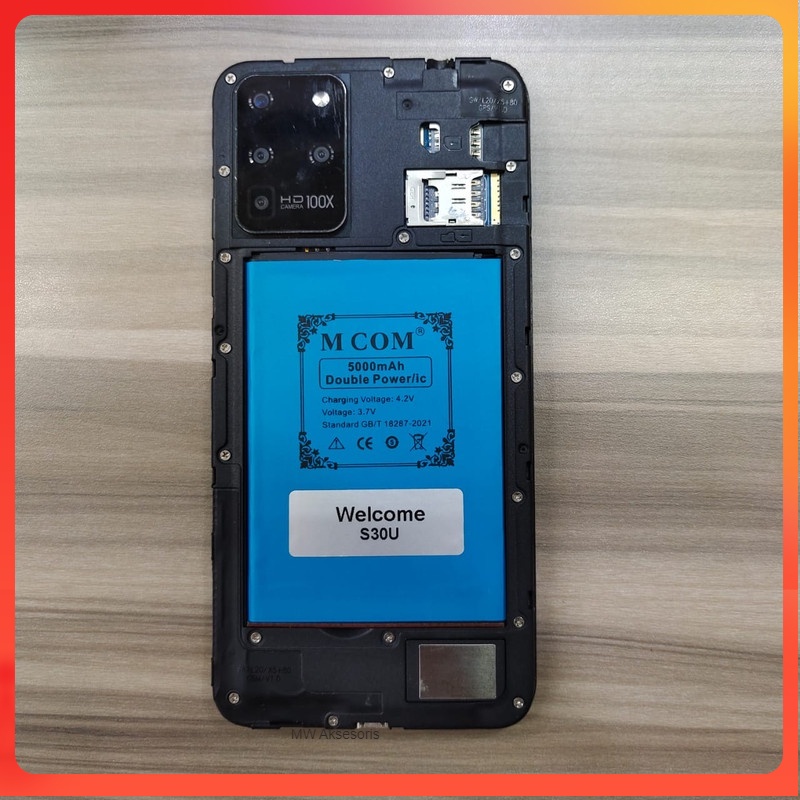 MW Battery Batere Batre Baterai Double Power Mcom Welcome S30U