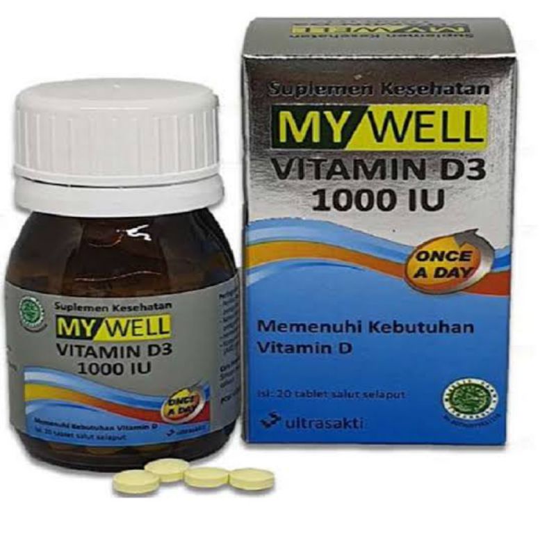 My Well Vitamin D3 1000 IU