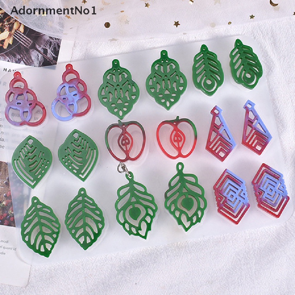 (AdornmentNo1) Cetakan Resin DIY Bahan Silikon Untuk Membuat Perhiasan