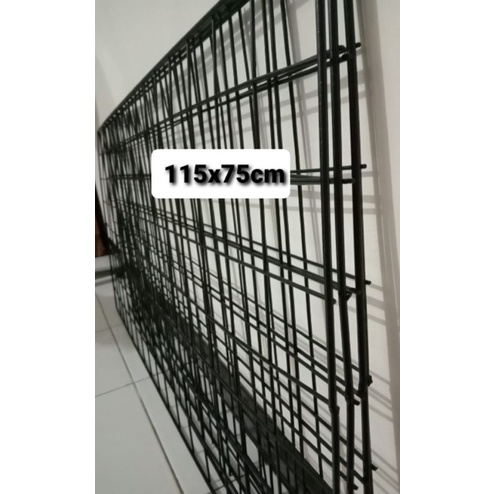 Ram Besi Hitam 115 x 75cm Rak Display Aksesoris Hp