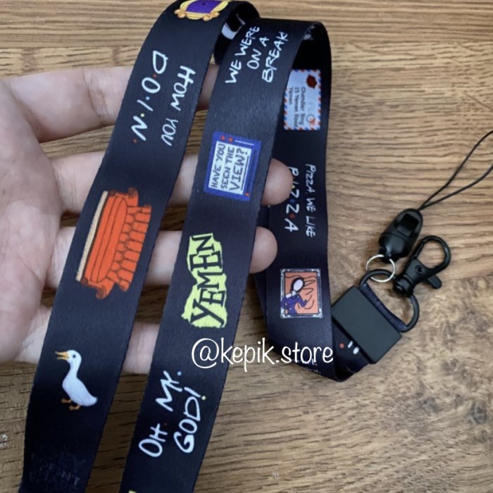 

Gaya Lanyard Hp Dan Gantung Masker Friends Tv Show Promo