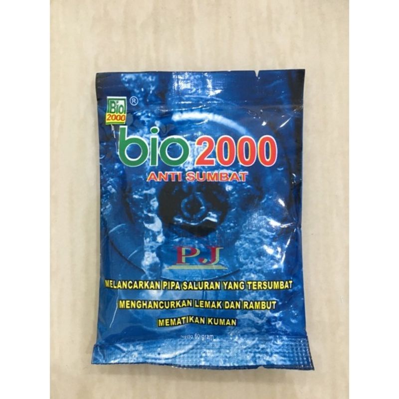 Bio 2000 anti sumbat Saluran pipa anti mampet wastafel wc kloset kuras tuntas obat penghancur