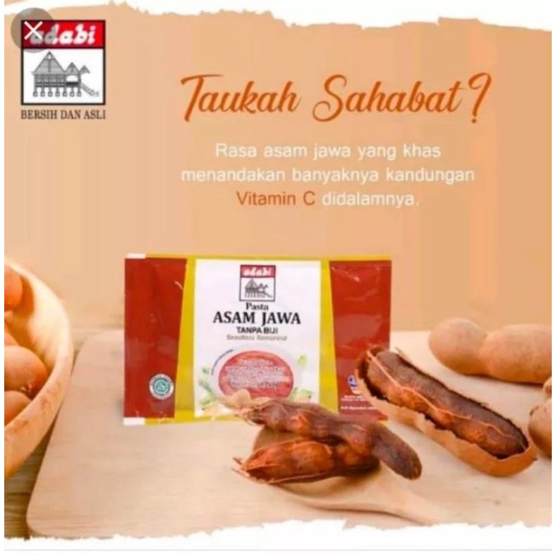 

Asam Jawa saset adabi