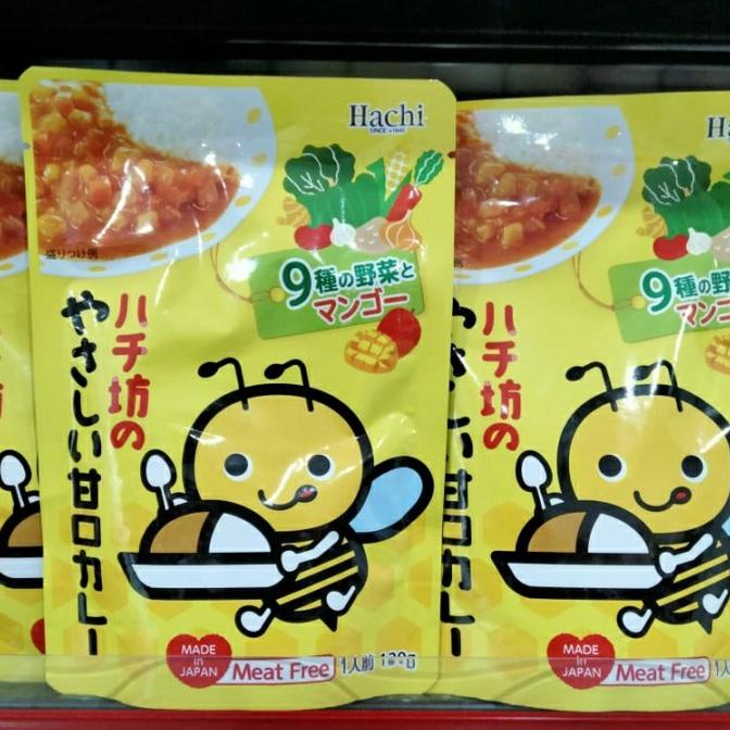 

~~~~~] Hachi Kids Curry 130 gram / bumbu kari jepang untuk anak