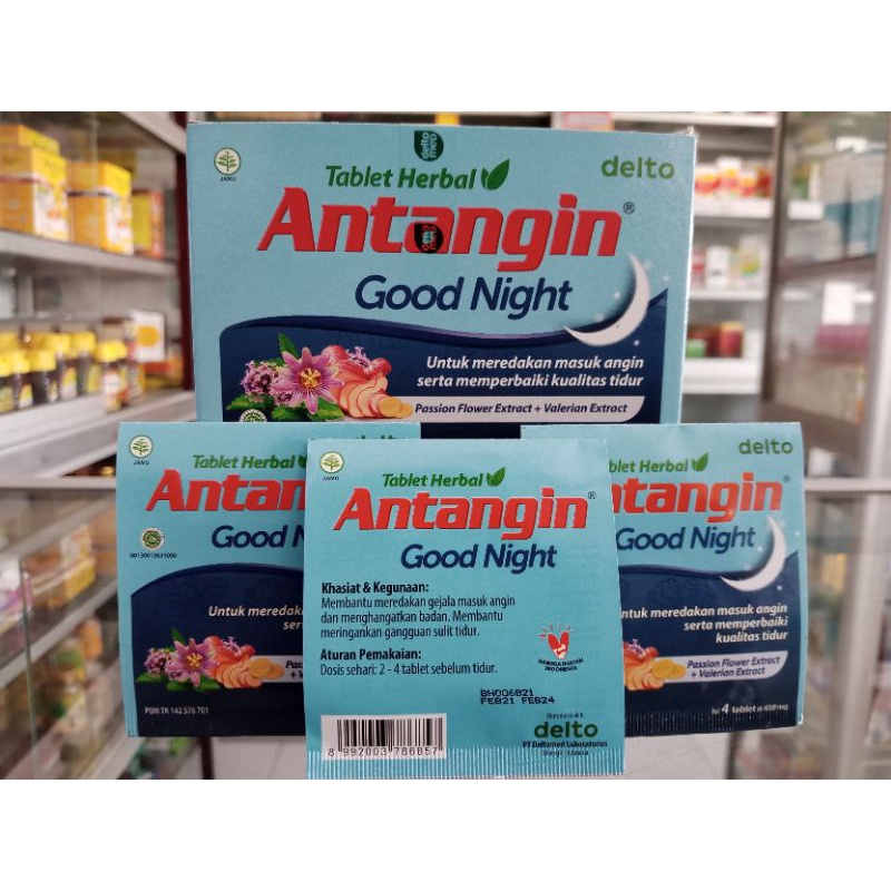 Antangin Good Night Isi 4 Tablet Herbal ED 02/2024