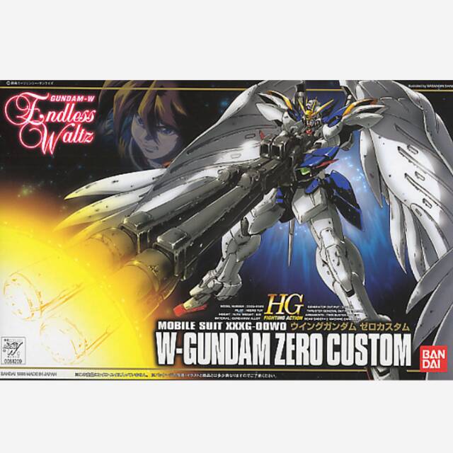 BANDAI GUNDAM HG 1/144 WING GUNDAM ZERO CUSTOM