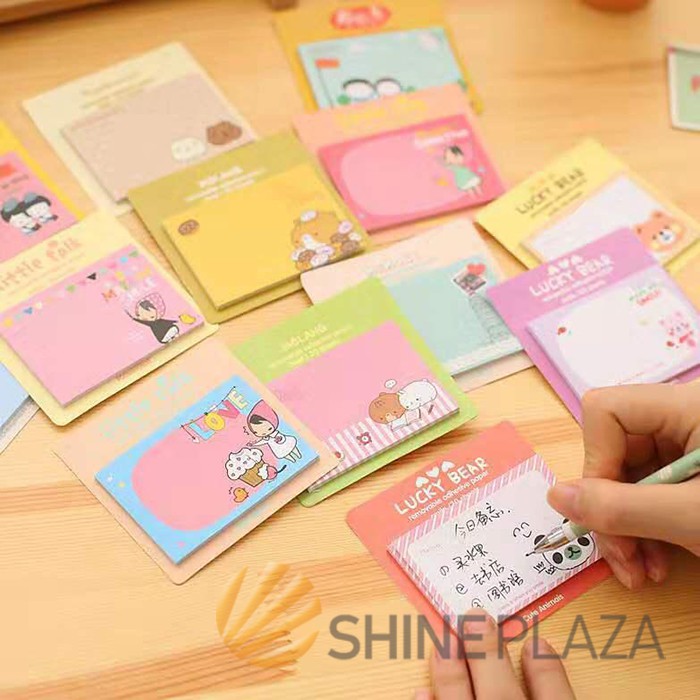 

Sticky Notes Cute Korean Style - Memo Stick Note Tempel Bahan Kertas Lucu