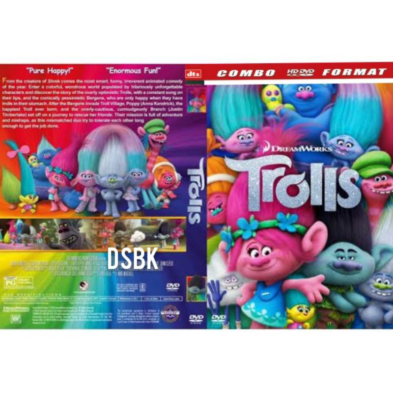 Kaset Film Kartun TROLLS