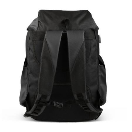 Tas Ransel Backpack Waterproof Bosky Black Zetshop