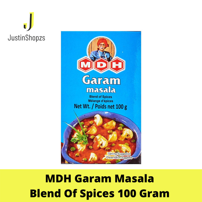 MDH Garam Masala Blend Of Spices Bumbu Masak 100 Gram Bumbu Instan Asli Dari India Bumbu Vegetarian