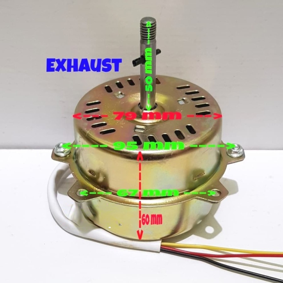 EKSHAUST KDK 25AUFA 10 Inchi Dinamo Kipas Hexos Hexsos Exhaust