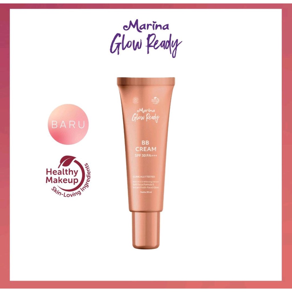 Marina Glow Ready BB Cream SPF30PA+++