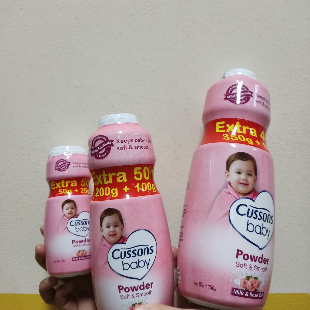 Cussons Baby Powder Soft &amp; Smooth PINK