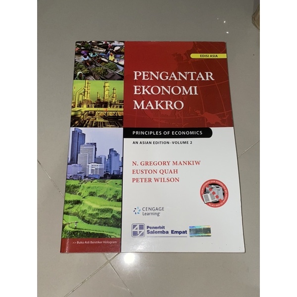 Pengantar Ekonomi Makro Principles of Economics- Gregory Mankiw, Euston Quah, Peter Wilson [Preloved