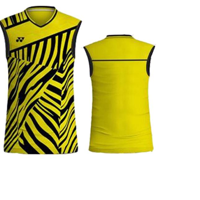 Baju Badminton Y168 bali - Jersey badminton kevin sanjaya - kaos badminton terbaru