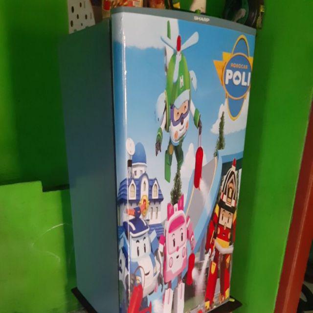Sticker Kulkas 1pintu-2pintu Motif Karakter