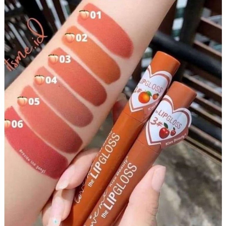 KISS BEUTY LOVE ME THE LIPGLOSS TERMURAH