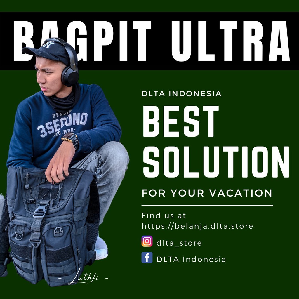 TAS RANSEL MEDIUM SIZE DLTA BAGPIT ULTRA