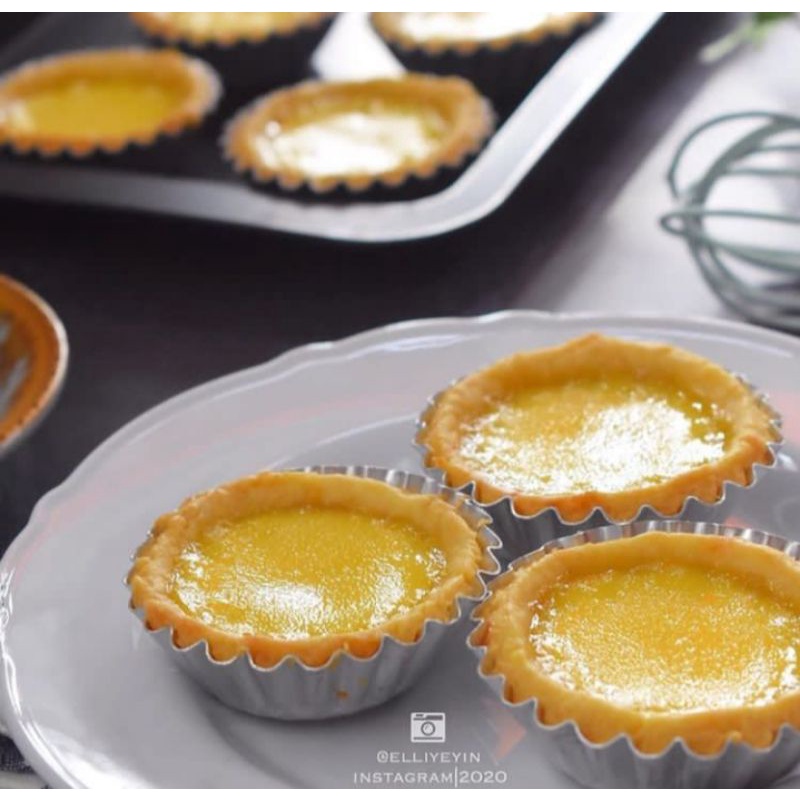 20 Pcs Cetakan Kue Pie Mini Berbagai Ukuran (cetakan sus mini)